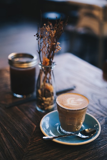 mushroom, coffee