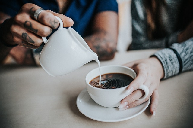 mushroom, coffee