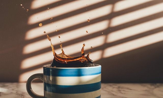 mushroom, coffee